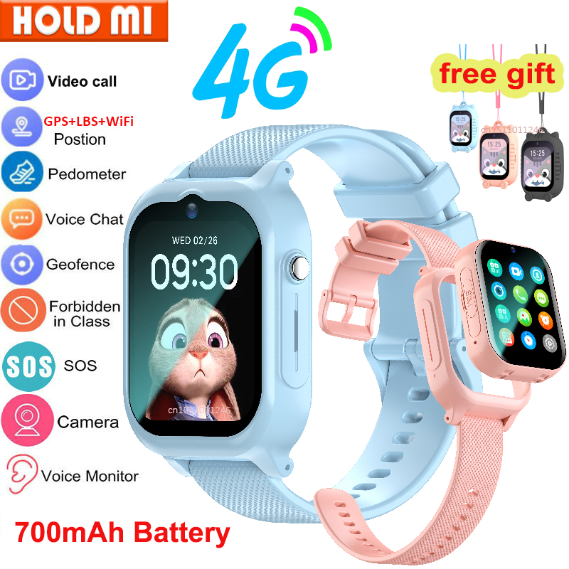 Smartwatch Watches For Kid Boy Waterproof - Smart Watch Kinder 4G GPS WIFI