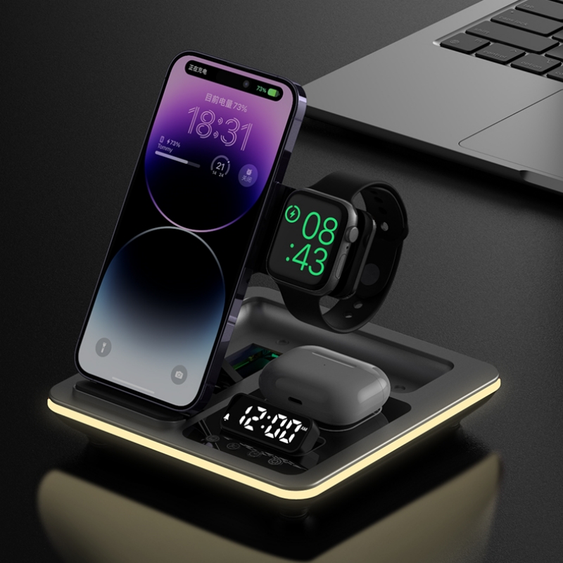 Iwatch Smartwatch - 5-in-1 Warmlicht Kabellose Ladestation Schnellladestation für