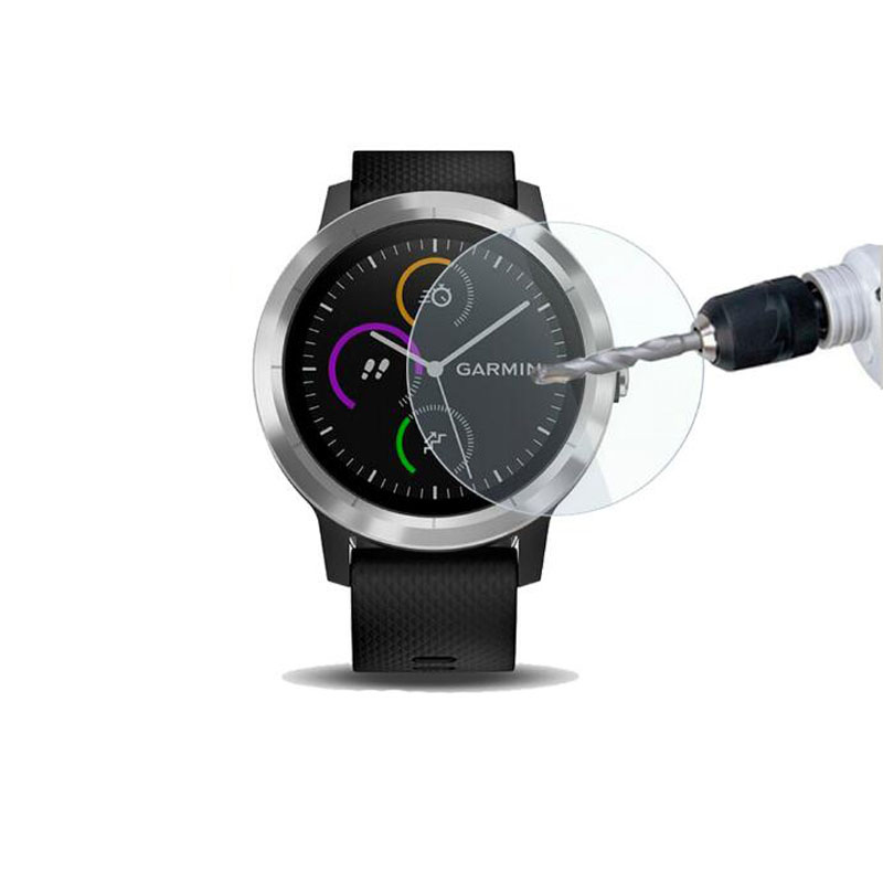 Smartwatch English - Schutzfolie aus gehärtetem Glas für Garmin