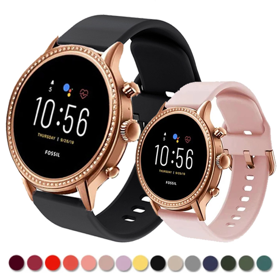 Fossil Watches Smartwatch Gen 4 - Silikonarmband für Fossil Damen Gen 6