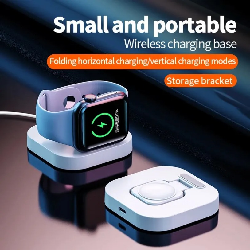 Iwatch Smartwatch - Tragbare Schnelllade-Basishalterung, magnetische kabellose Uhrenladestation, Dock