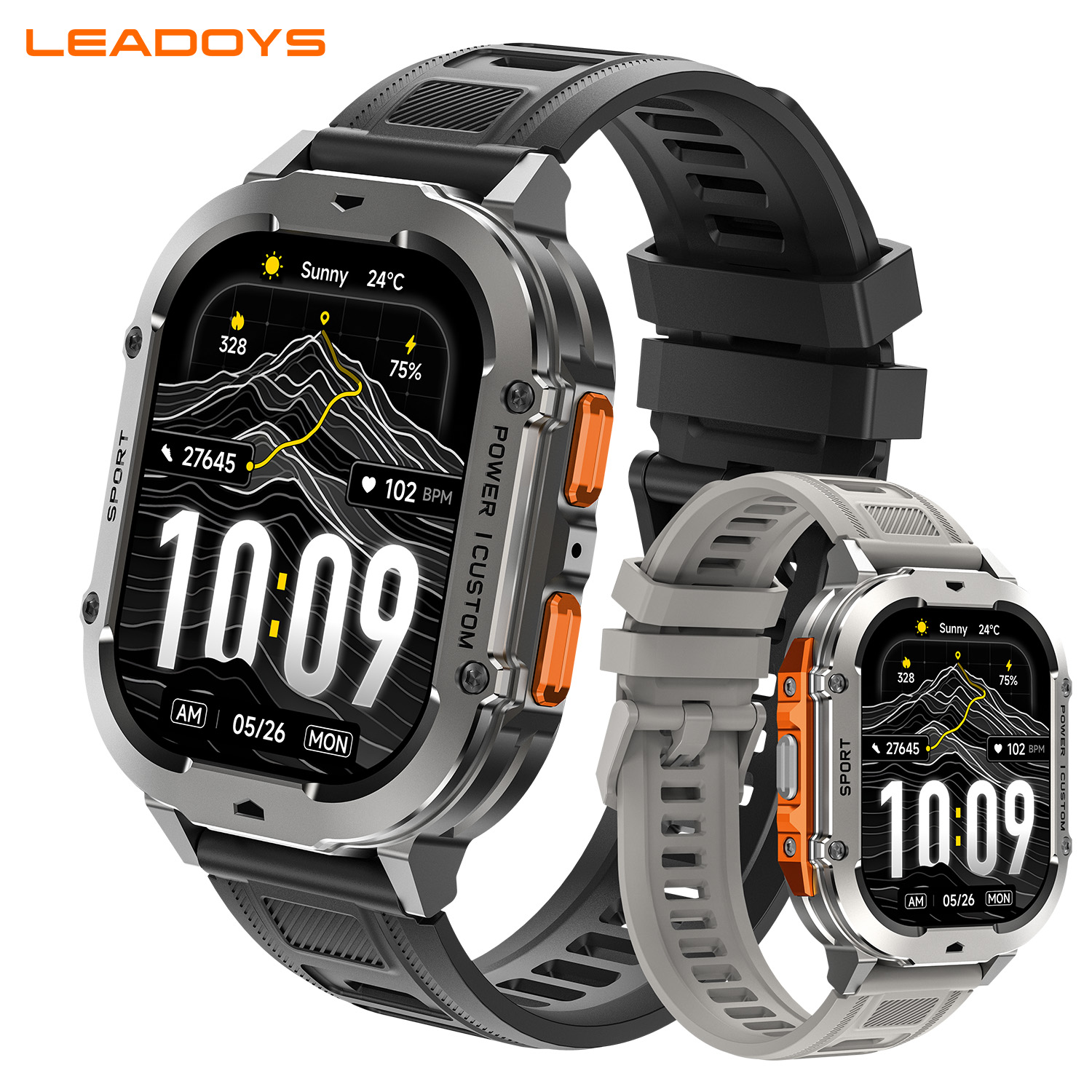 Watch X7 - LEADOYS X7 Outdoor Smartwatch, 100 Tage