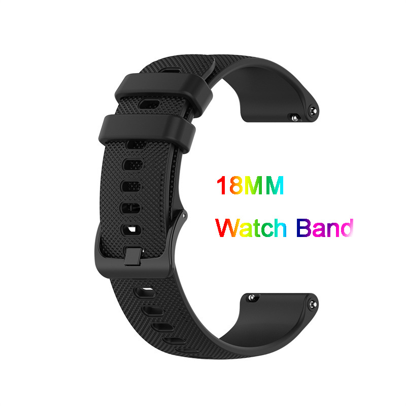 Fossil Watches Smartwatch Gen 4 - 18mm Silikon armband kompatibel für fossile