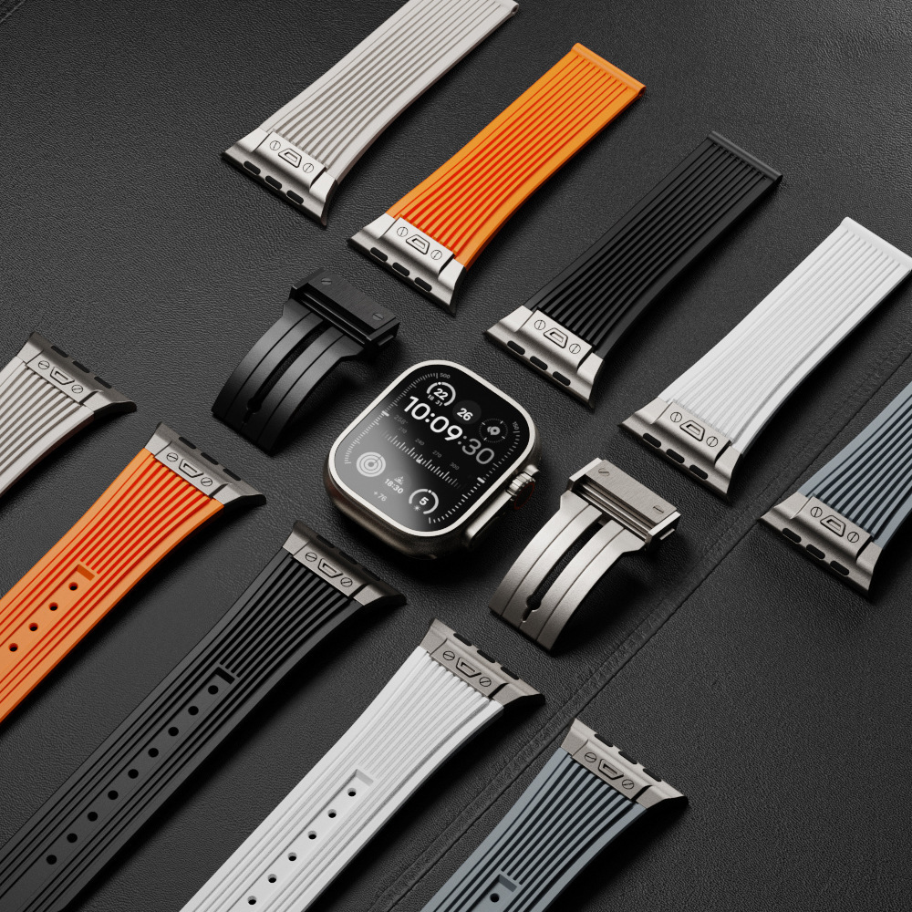Smartwatch Slim Watches For Men - Silikonarmband für Apple Watch Ultra 2
