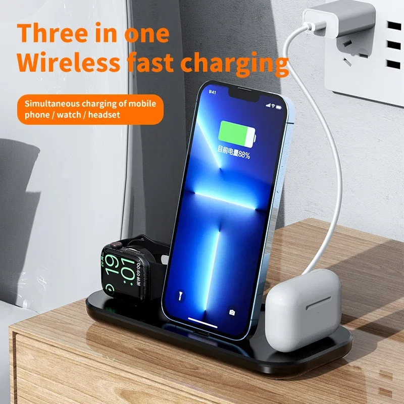 Watch Xs8 - 3-in-1-Wireless-Ladestation für iPhone 14 13 12