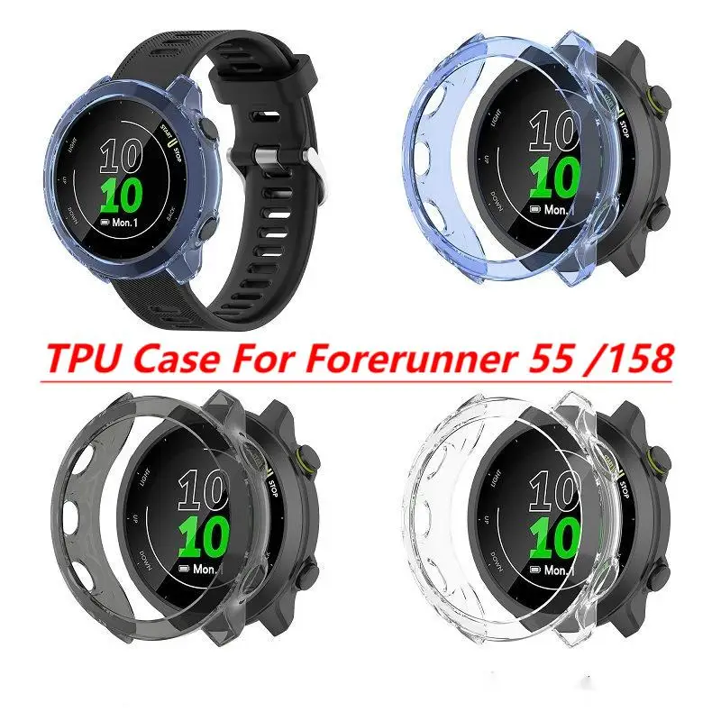 Smartwatch English - TPU-Schutzhülle für Garmin Forerunner 55 /158