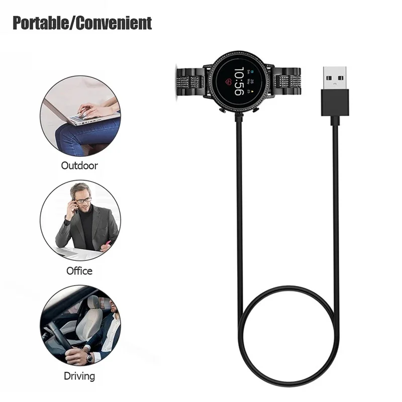Fossil Watches Smartwatch Gen 4 - 1M USB Magnetisches Schnellladegerät Dock für