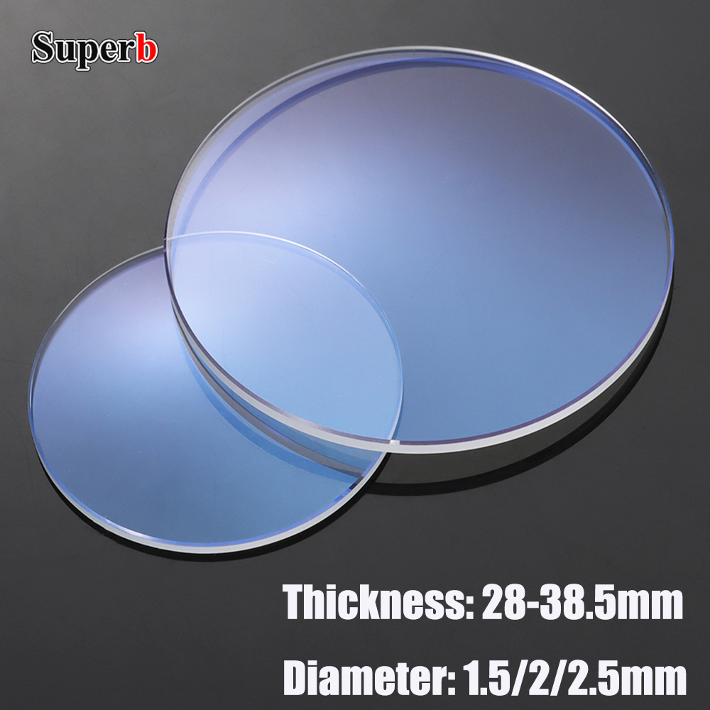 Watch Crystal Replacement - 1,5/2,0/2,5 mm dickes Uhrenglas, Saphir-Ersatz, doppelt