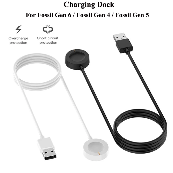 Fossil Watches Smartwatch Gen 4 - 1M USB Magnetisches Schnellladegerät Dock für
