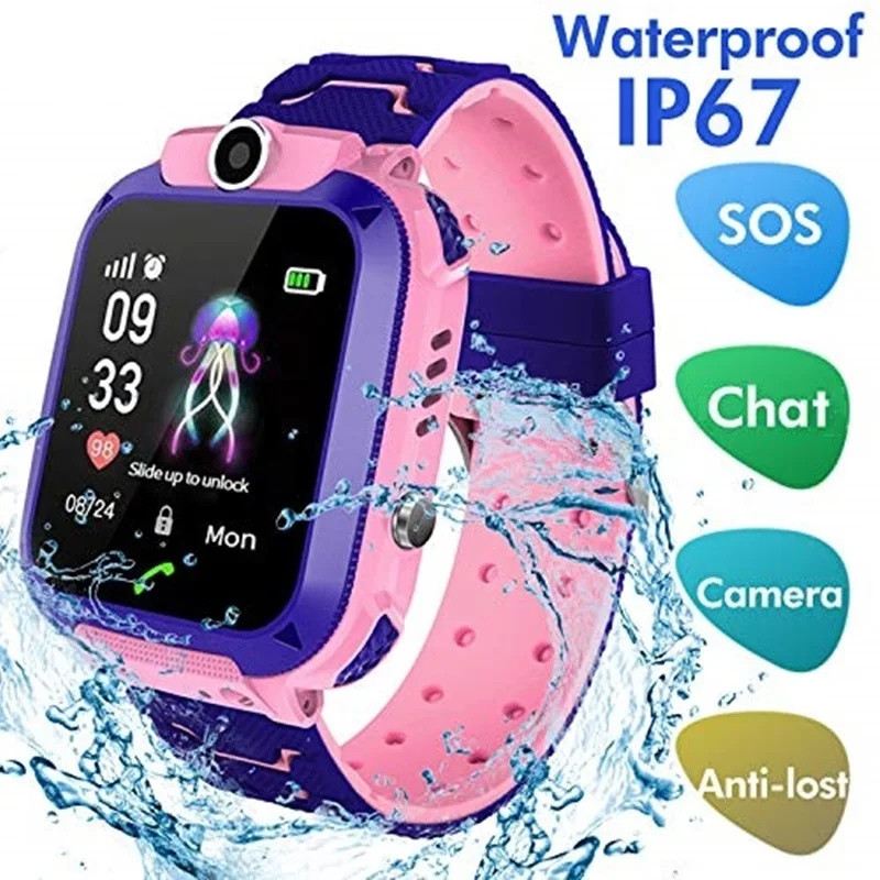 2G Kinder Smart Watch SOS Anru – Smartwatch Watches For Kid Boy Waterproof Bewertung und Preis