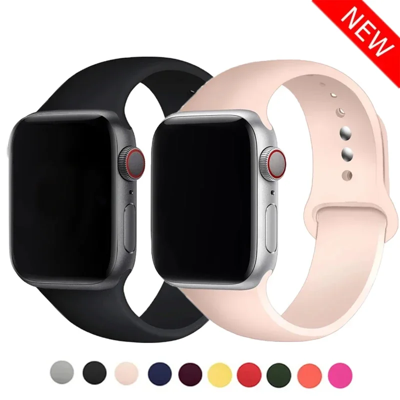 Sport weiches Silikon für Appl – Smartwatch Apple Watches For Women Bewertung und Preis