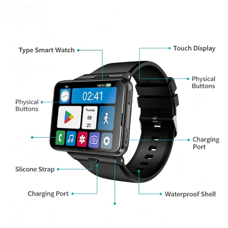 S999 Plus Smartwatch, 4G Andro – Smartwatch Watches For Women Smart Bewertung und Preis