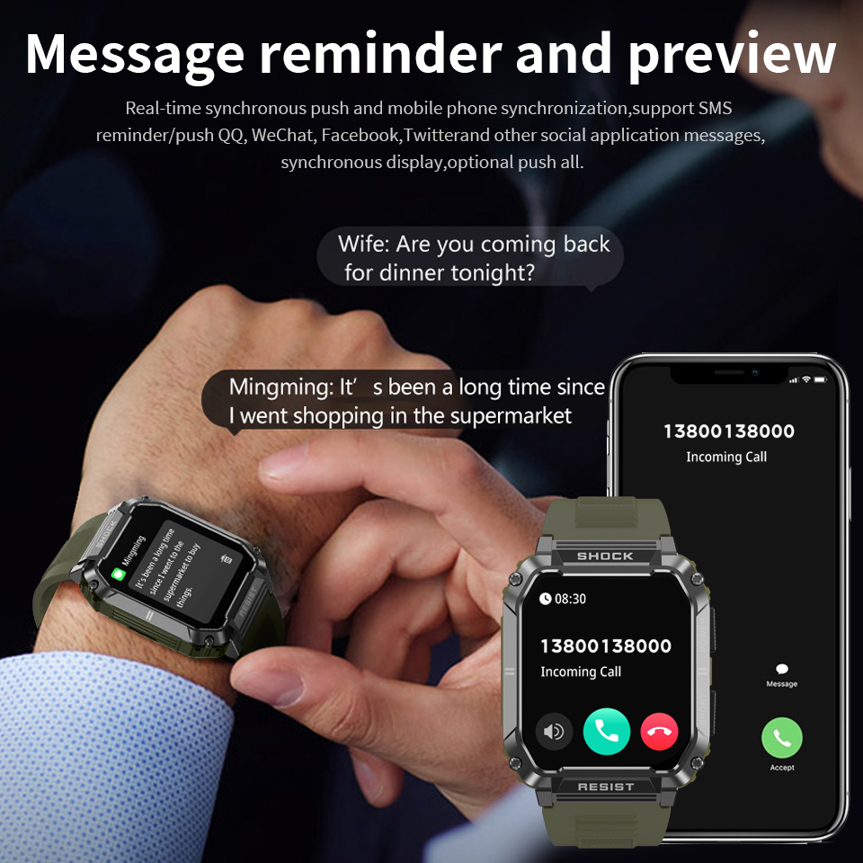 LIGE Herren Smartwatch Gesundh – Smartwatch Watches For Sale Bewertung und Preis