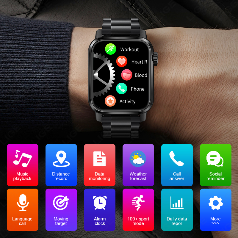 LIGE Smartwatch Sport-Fitness- – Smartwatch Watches For Sale Bewertung und Preis