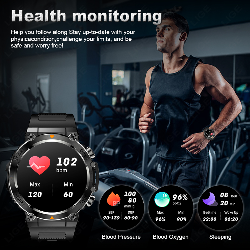 LIGE 2026 Smartwatch Herzfrequ – Smartwatch Watches For Sale Bewertung und Preis
