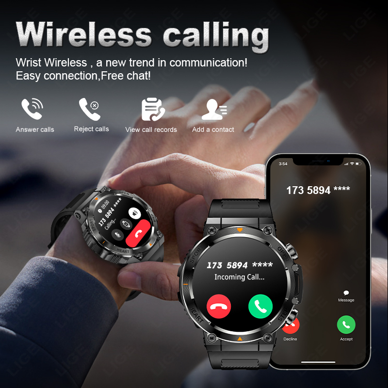 LIGE 2026 Smartwatch Herzfrequ – Smartwatch Watches For Sale Bewertung und Preis