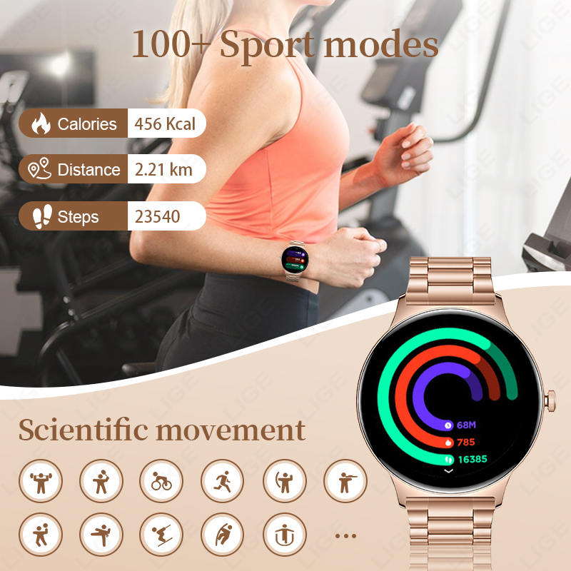 LIGE Neue 7,9mm Smartwatch für – Smartwatch Slim Watches For Men Bewertung und Preis