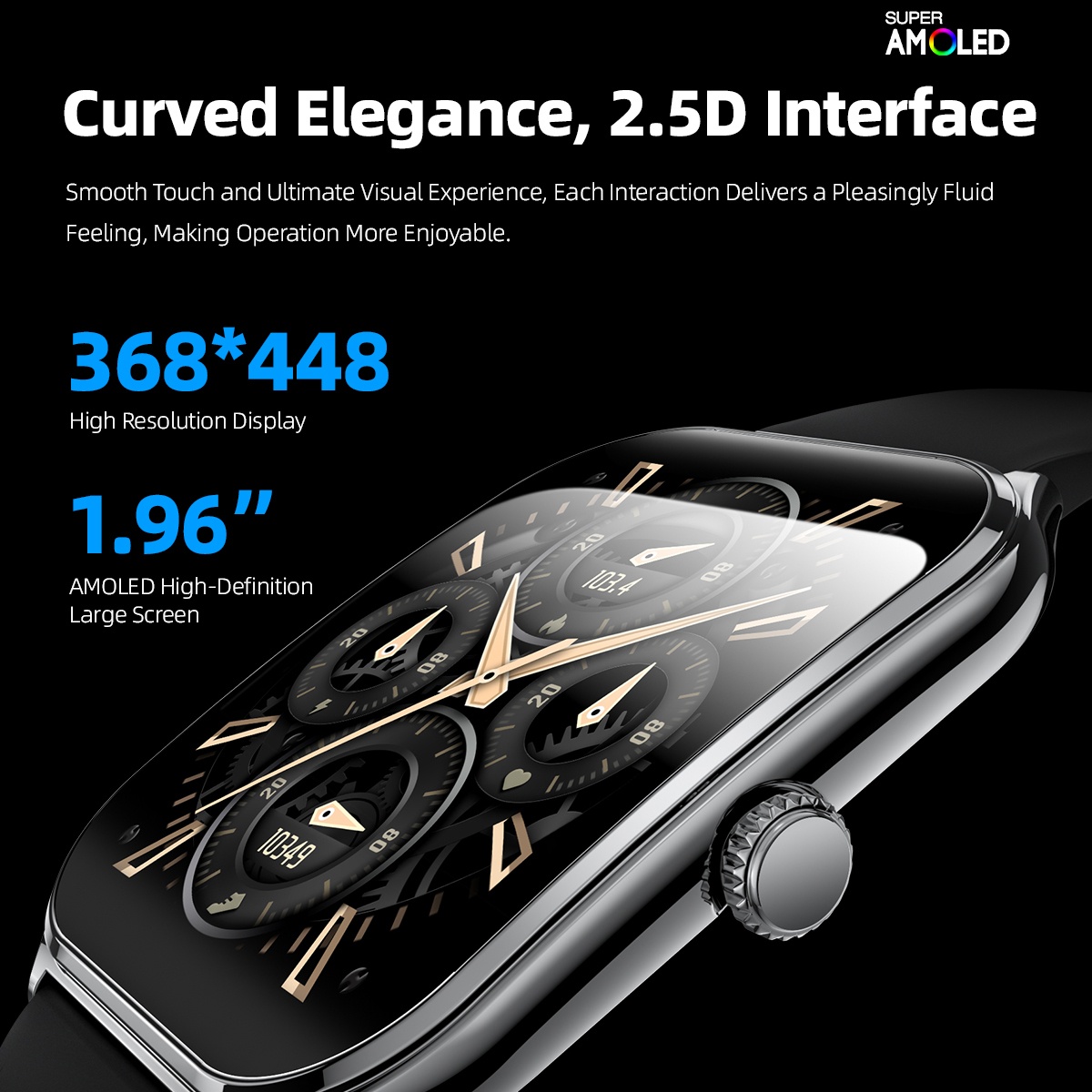 Modische, ultraschlanke Amoled – Smartwatch Slim Watches For Men Bewertung und Preis
